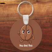 Porte-clés Little Kaka – Propulsé par le Café (Recto)