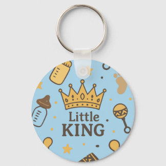 Porte-clés Little King Baby shower