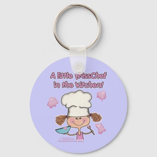Porte-clés Little Miss Chef (Recto)