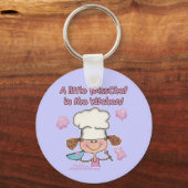 Porte-clés Little Miss Chef (Recto)