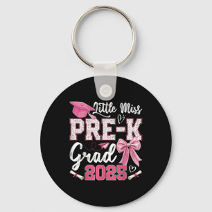 Porte-clés Little Miss Pré-k Grad 2025 Coquette Préscolaire G