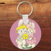 Porte-clés Little rabbits (Recto)