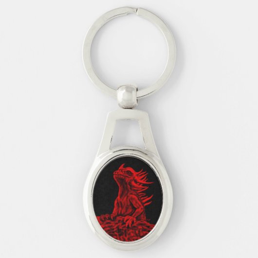 Porte-clés Little red Dragon (Devant)