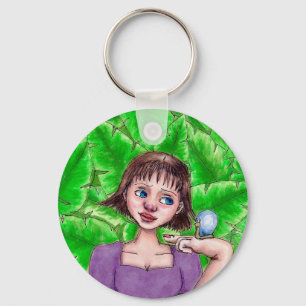 Porte-clés Little Snail Friend Art Keychain