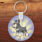 Porte-clés Little Star Schnauzer (Recto)