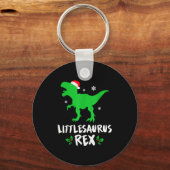 Porte-clés Little T Rex Matching Family Christmas Dinosaur Sh (Recto)