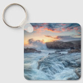 Porte-clés Littoral | Carmel California (Recto)