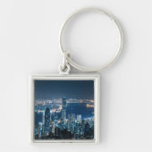 Porte-clés Littoral | Île de Hong Kong, Asie (Devant)