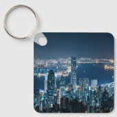 Porte-clés Littoral | Île de Hong Kong, Asie (Recto)