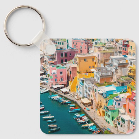 Porte-clés Littoral | Naples Italie (Recto)