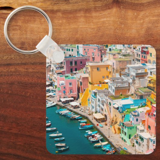 Porte-clés Littoral | Naples Italie (Recto)