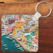 Porte-clés Littoral | Naples Italie (Verso)