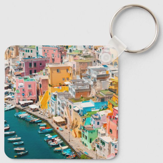 Porte-clés Littoral | Naples Italie (Dos)