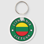 Porte-clés Lituanie Lietuva (Recto)