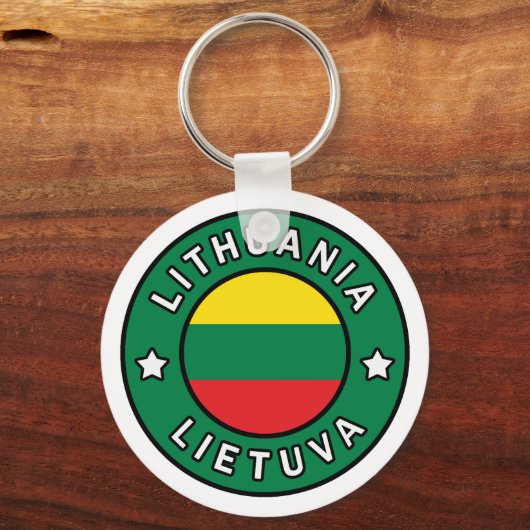 Porte-clés Lituanie Lietuva (Recto)