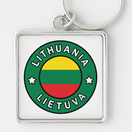 Porte-clés Lituanie Lietuva (Devant)