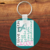 Porte-clés Live avec PCOS (Recto)