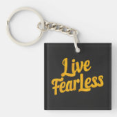 Porte-clés Live Fearless - Motivation (Devant)