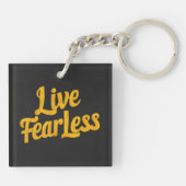 Porte-clés Live Fearless - Motivation (Dos)