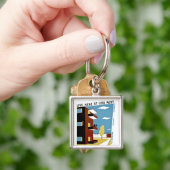 Porte-clés Live ici à Low Rent (main)