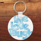 Porte-clés Live Love Laugh Porte - clé (Recto)