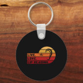 Porte-clés Live Love Lip Lecture Lecture Lire Langue Sourde S (Recto)