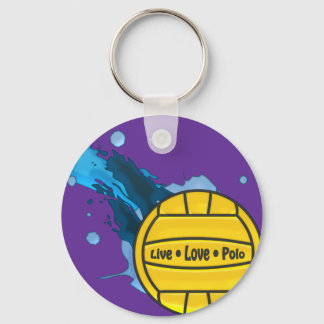 Porte-clés Live Love Polo - Clavier Polo Eau