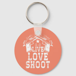 Porte-clés Live Love Shoot