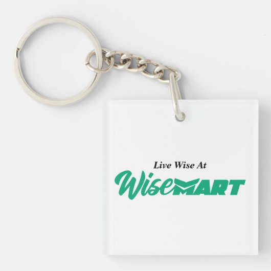 Porte-clés "Live WiseMart" - Porte - clé (Devant)