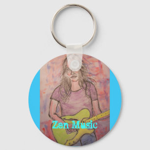 Porte-clés Live Zen Music Girl Sketch