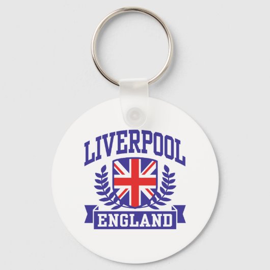 Porte-clés Liverpool Angleterre (Recto)