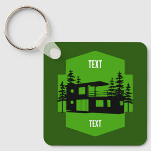 Porte-clés Livraison Conteneur Home