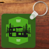 Porte-clés Livraison Conteneur Home (Verso)