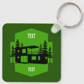 Porte-clés Livraison Conteneur Home (Dos)