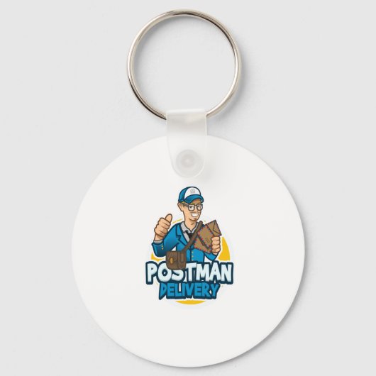 Porte-clés livraison postman (Recto)
