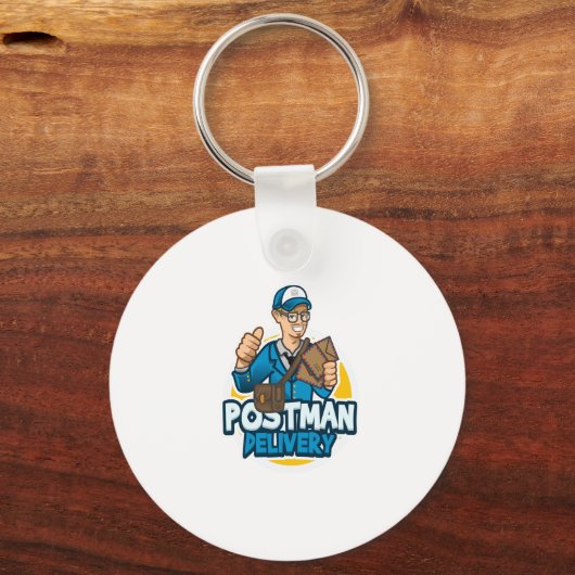 Porte-clés livraison postman (Recto)