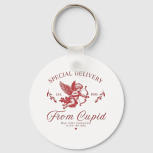 Porte-clés Livraison spéciale de Cupid Valentine Pregnant Mam