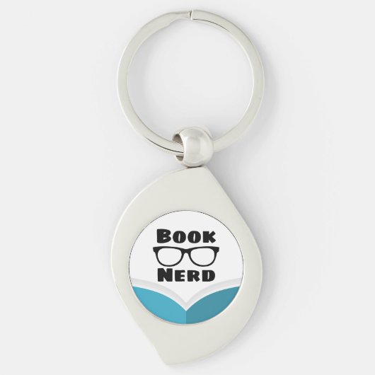 Porte-clés Livre Nerd (Devant)