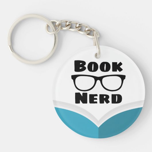 Porte-clés Livre Nerd (Devant)