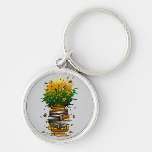 Porte-clés Livres à ananas (Devant)
