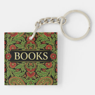 Porte-clés Livres Amoureux des Livres Écrivains Lecteurs Bibl