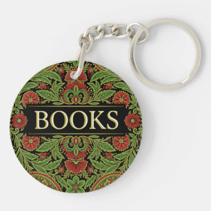 Porte-clés Livres Amoureux des Livres Écrivains Lecteurs Bibl