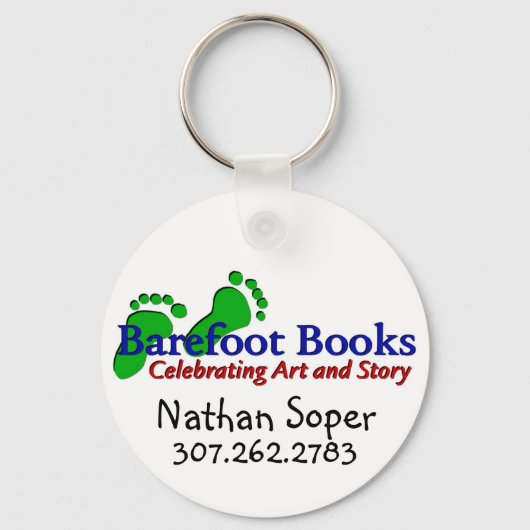 Porte-clés Livres Barefoot par Nathan (Recto)