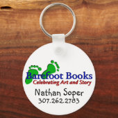 Porte-clés Livres Barefoot par Nathan (Recto)