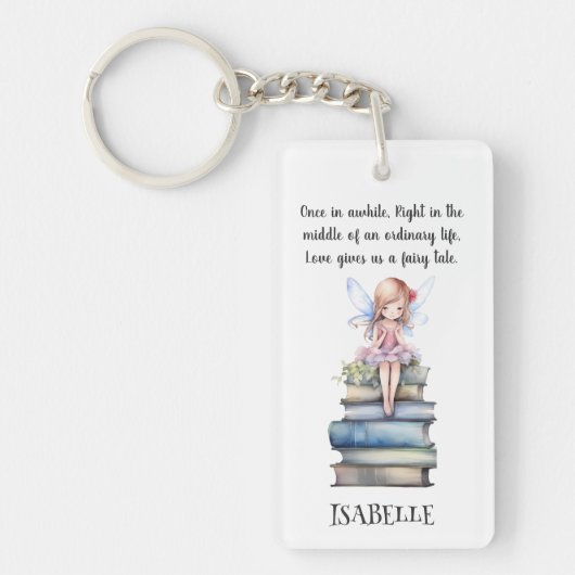 Porte-clés Livres de devis fées mignonnes (Devant)