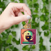 Porte-clés Livres Et Café (main)