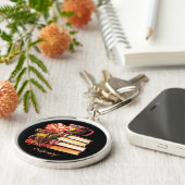 Porte-clés Livres Et Thé Noir (Côté)