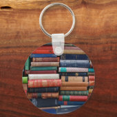 Porte-clés Livres Lire l'amour vieux livres (Recto)