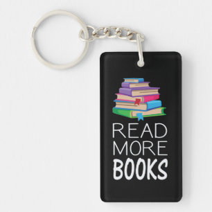 Porte-clés Livres - Lire plus de livres