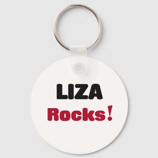 Porte-clés Liza Rocks (Recto)